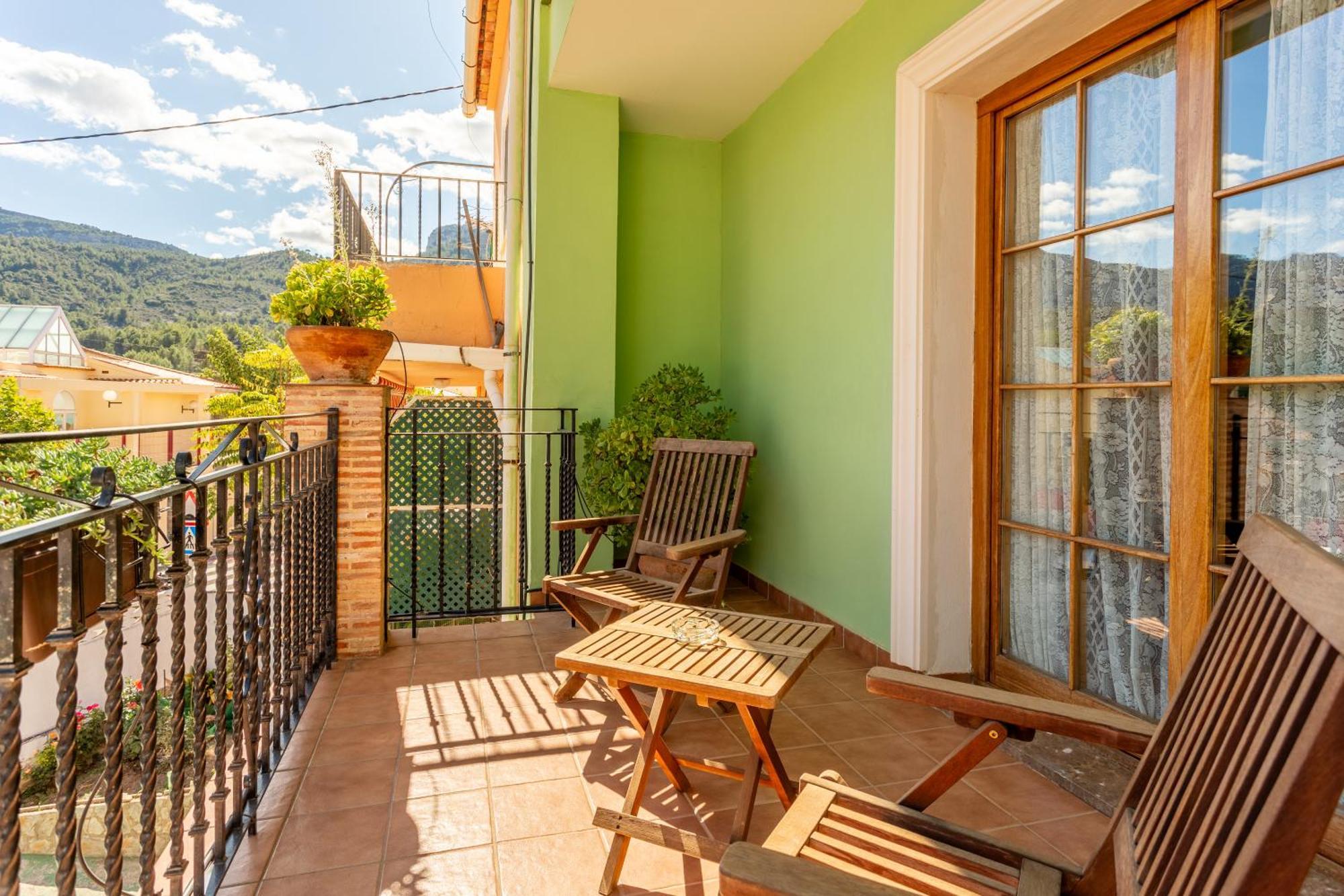 Hotel Rural Serrella Castell De Castells Dış mekan fotoğraf