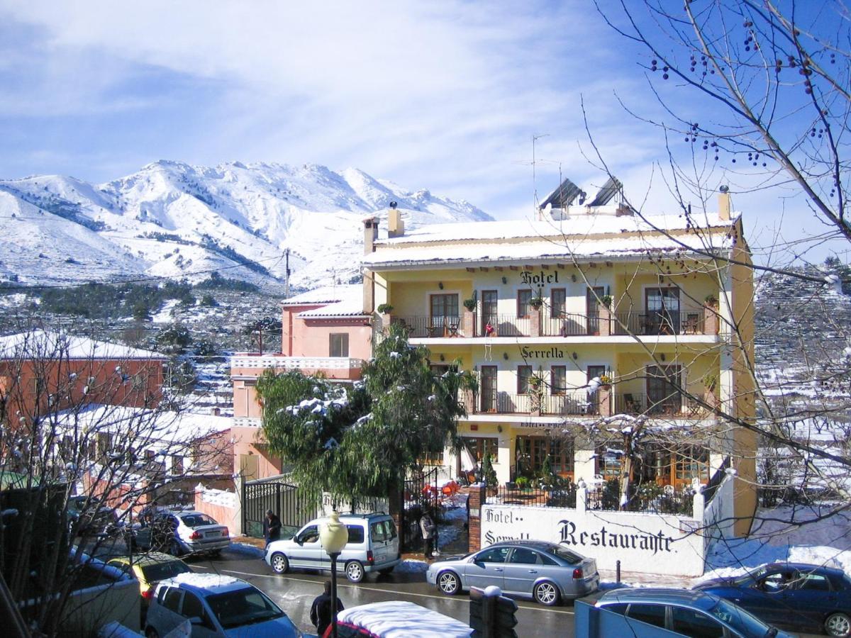 Hotel Rural Serrella Castell De Castells Dış mekan fotoğraf